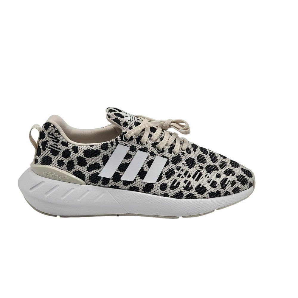 Adidas‎ Swift Run 22 J Leopard Print Men Running Shoes GZ1553 Size 6